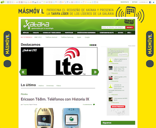 Nuevo diseño Xataka